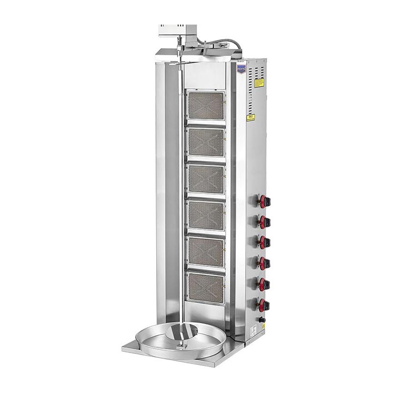 Remta D12(M) Üstten Motorlu Döner Ocağı, 6 Radyanlı, Doğalgazlı — Remta