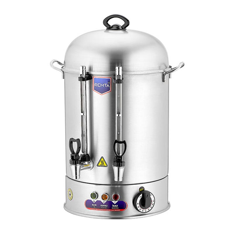 Remta GZR02 Çay Makinesi, Gizli Rezistans, 15 L, 160 Bardak Kapasiteli — Remta
