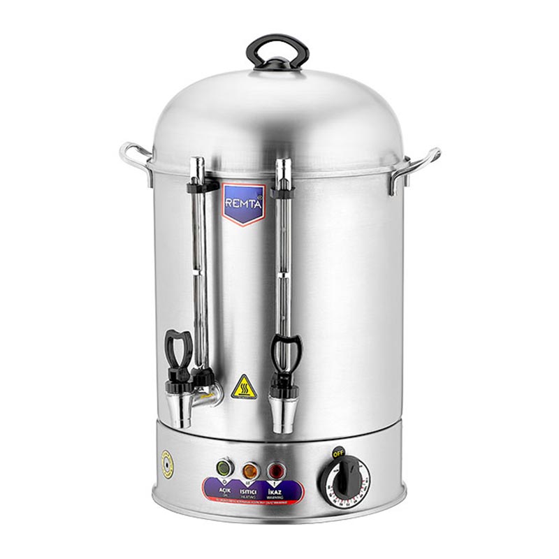 Remta GZR03 Çay Makinesi, Gizli Rezistans, 22 L, 250 Bardak Kapasiteli — Remta