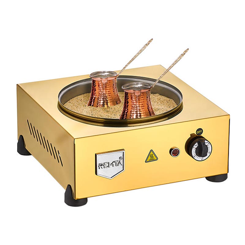 Remta KF02 Kumda Kahve Makinesi, Altın — Remta