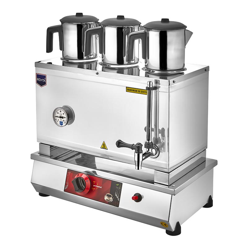 Remta N13P 55 Model 3 Demlikli Pleytsiz Çay Ocağı, 34 L, LPG — Remta