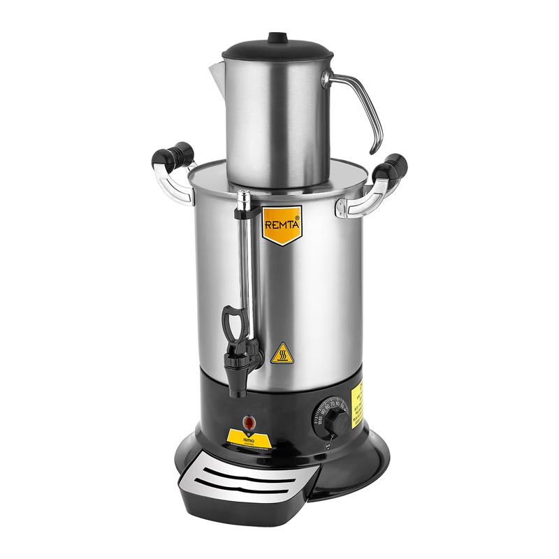 Remta PT11 Platin Model Tek Demlikli Çay Makinesi, 9 L — Remta