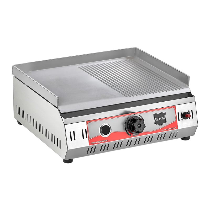 Remta R50CE(PO) Yarı Oluklu Pleyt Izgara, 50 cm, LPG — Remta