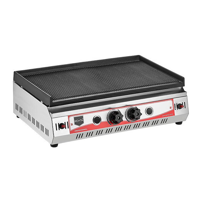 Remta R70CE(TO) Tam Oluklu Döküm Izgara, 70 cm, LPG — Remta