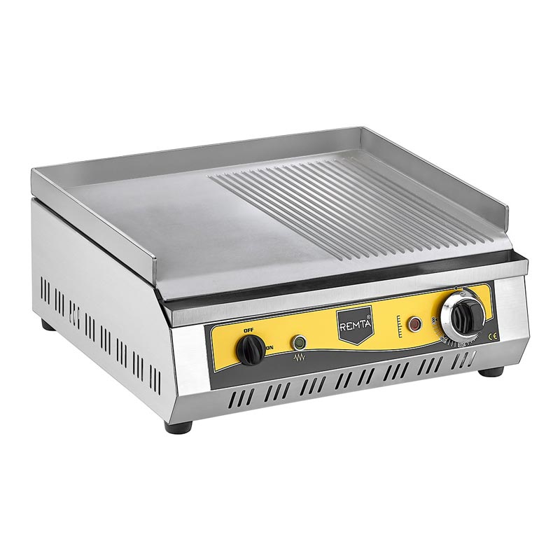 Remta R83(A) Yarı Oluklu Döküm Izgara, 50 cm, Elektrikli — Remta