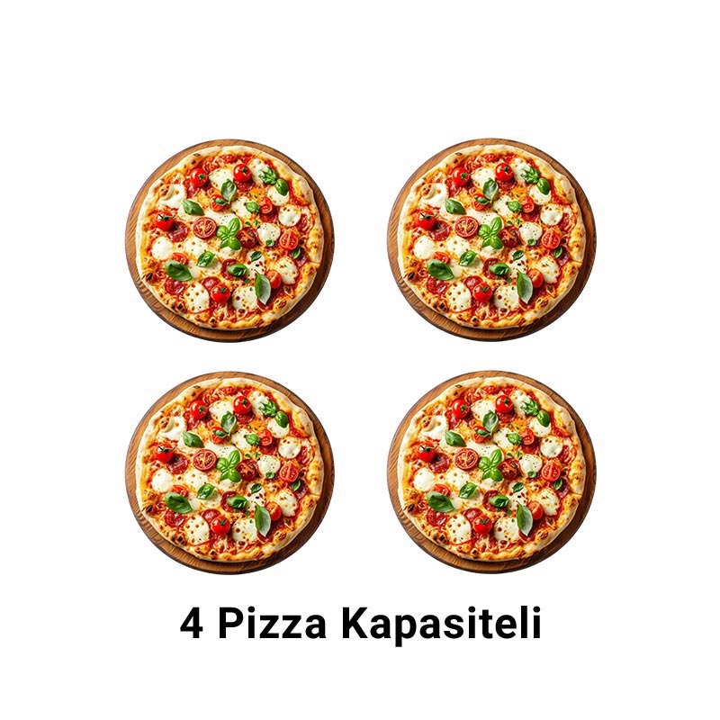 Remta S17 4'lü Pizza Fırını, 62x62 cm, Elektrikli — Remta — Görsel 3