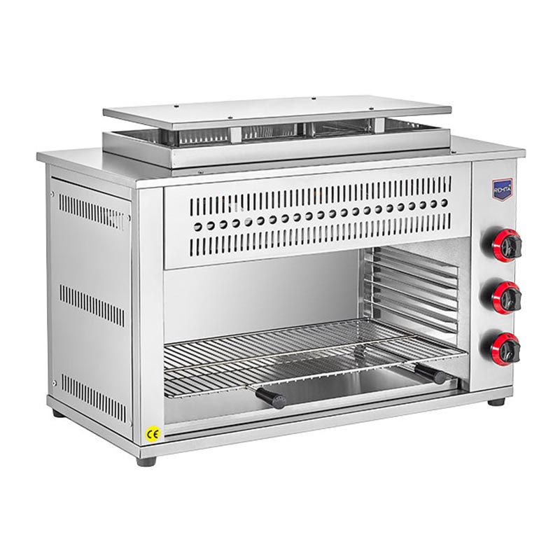 Remta SCE3 Salamander Izgara, 3 Radyanlı, LPG — Remta