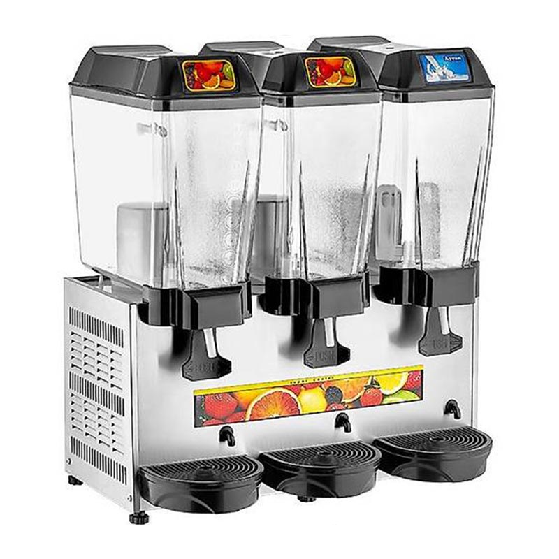 Remta ST17 Şerbet+Şerbet+Ayran Soğutucu, 3 Hazneli, 20+20+20 L, Metalik Gri — Remta — Görsel 1