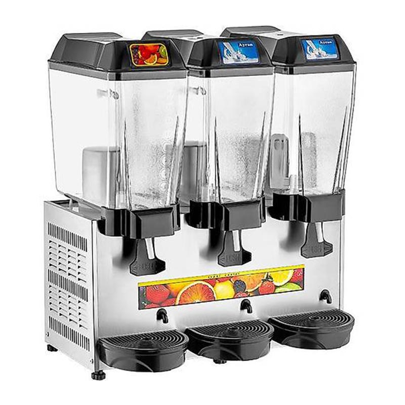 Remta ST19 Şerbet Soğutucu, 3 Hazneli, Şerbet+Ayran+Ayran, 20+20+20 L, Metalik Gri — Remta — Görsel 1
