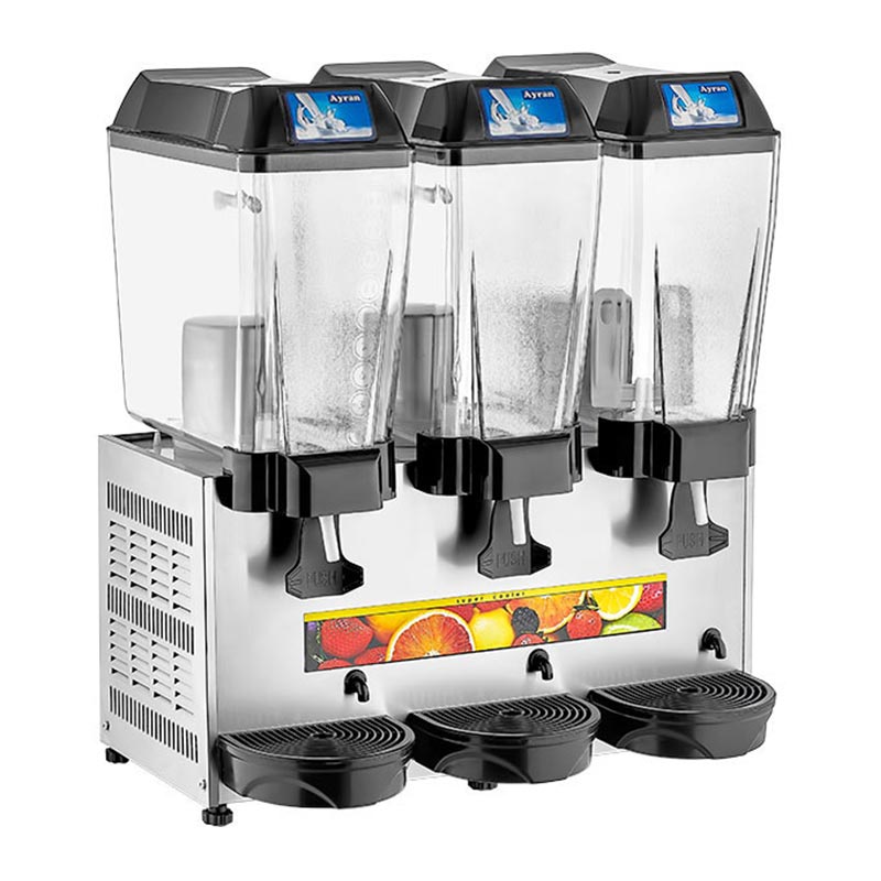 Remta ST20 Ayran Soğutucu, 3 Hazneli, Ayran+Ayran+Ayran, 20+20+20 L, Sarı — Remta — Görsel 1