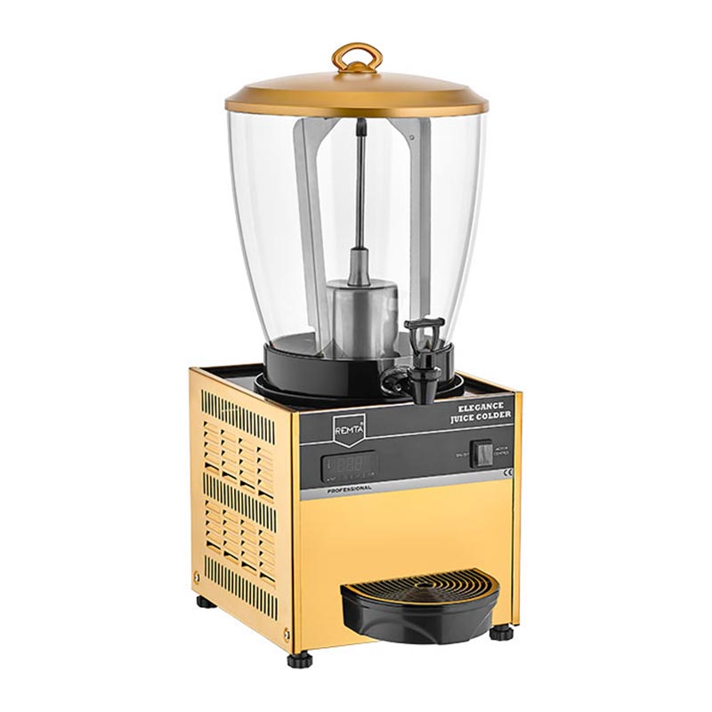 Remta ST23 Elegance Dijital Şerbet ve Ayran Soğutucu, 20 L, Gold — Remta