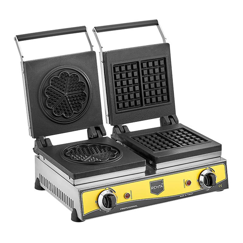 Remta W21 Kare ve Çiçek Model Waffle Makinesi, Elektrikli — Remta — Görsel 1
