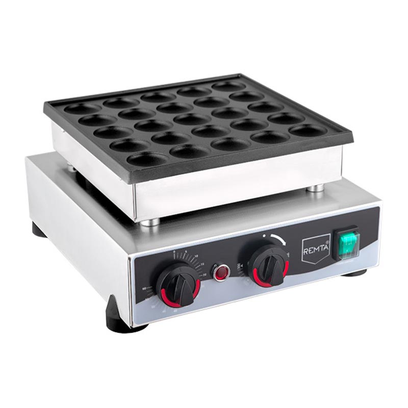 Remta W26 Yuvarlak Bubble Waffle Makinesi, 25'li, Elektrikli — Remta