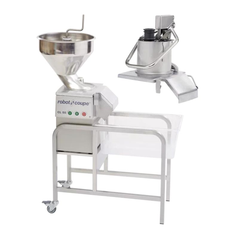 Robot Coupe CL 55 Sebze Doğrama Makinesi, 2 Kafalı, 230 V — Robot Coupe