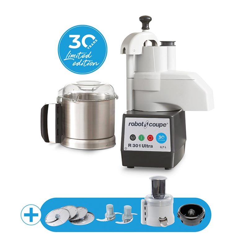 Robot Coupe R 301 Ultra Sebze Doğrama ve Parçalama Makinesi, 30.Yıl Limited Edition — Robot Coupe