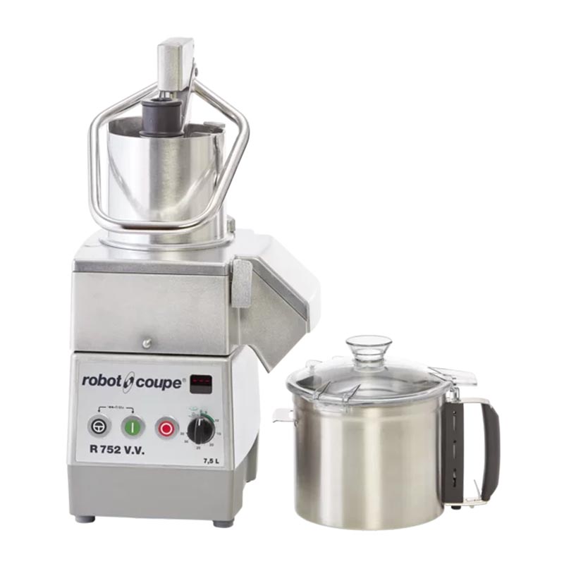 Robot Coupe R 752 V.V. Kombine Parçalama ve Sebze Doğrama Makinesi — Robot Coupe