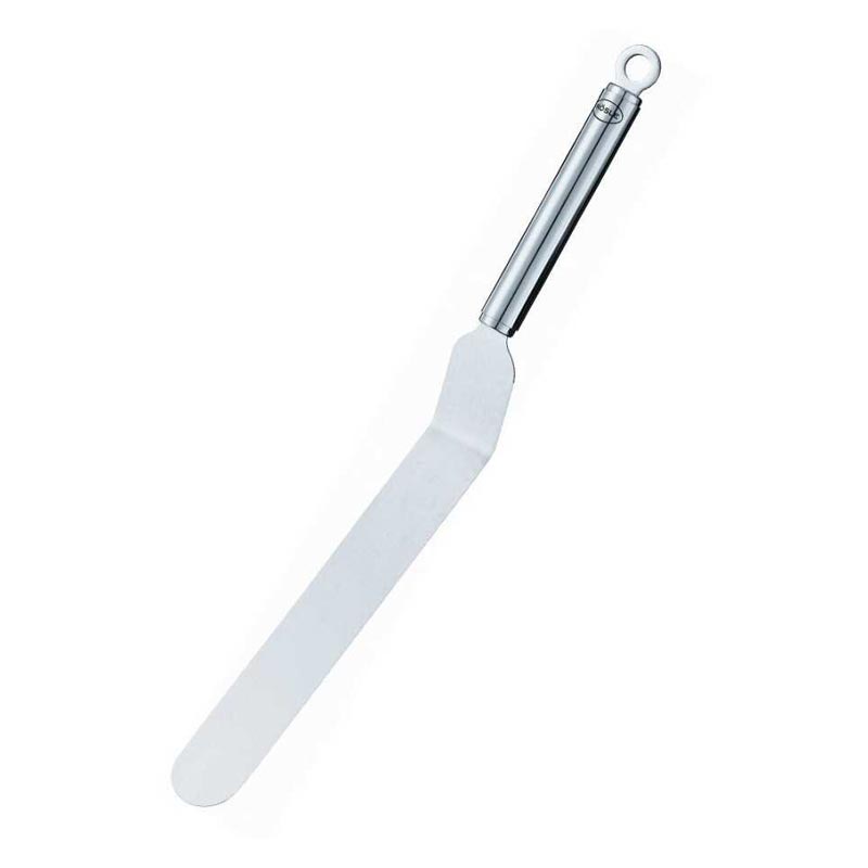 Rösle 12558 Paslanmaz Çelik Açılı Pasta Düzleyici, 38 cm — Rösle