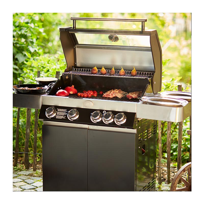 Rösle 25531 Videro G4-S Vario Barbekü İstasyonu, Doğalgazlı, Siyah — Rösle — Görsel 5