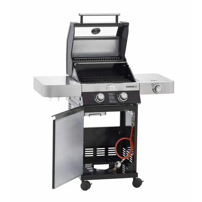 Rösle 25534 Videro G2-S Vario Barbekü İstasyonu, Doğalgazlı, Siyah — Rösle — Görsel 4