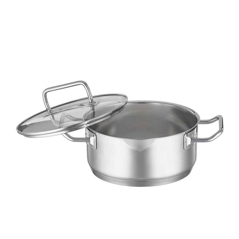 Rösle 91944 Expertiso Paslanmaz Çelik Kısa Tencere, 20 cm — Rösle — Görsel 2