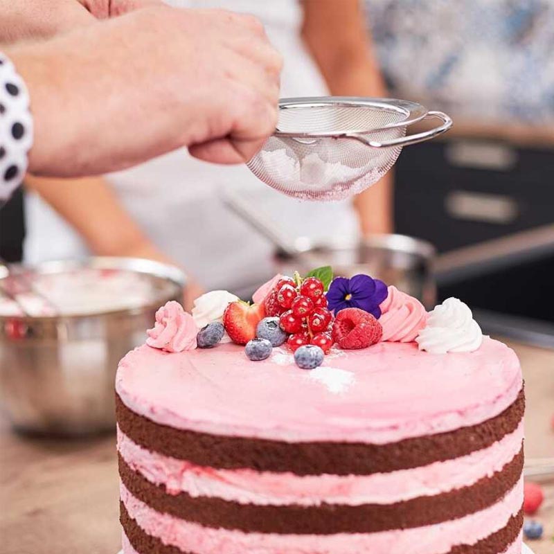 Rösle 95190 Paslanmaz Kalın Çelik Süzgeç, 20 cm — Rösle — Görsel 2