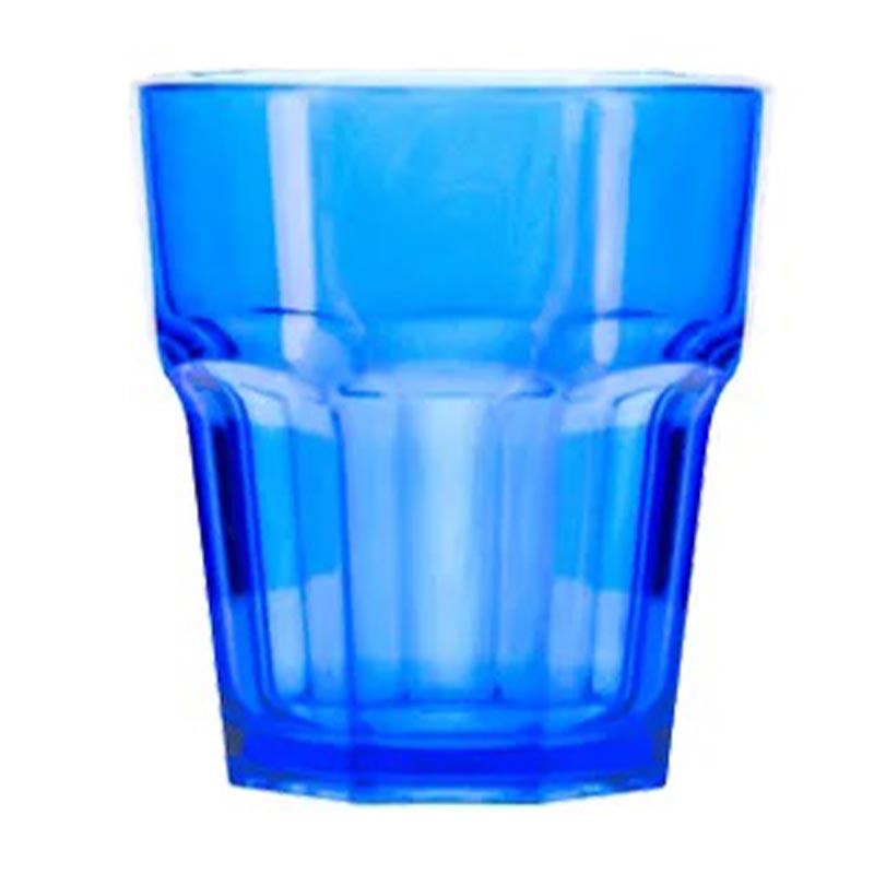 Rubikap Premium Polikarbon Bardak, 250 ml, Mavi — Rubikap