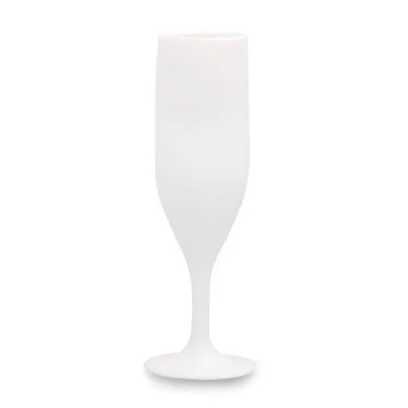 Rubikap Premium Şampanya Bardağı, 180 ml, Beyaz — Rubikap