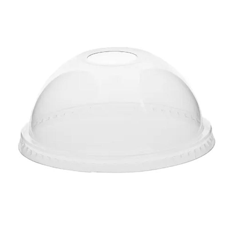 Rubikap Tek Kullanımlık Bombe Pet Kapak, 95 mm — Rubikap