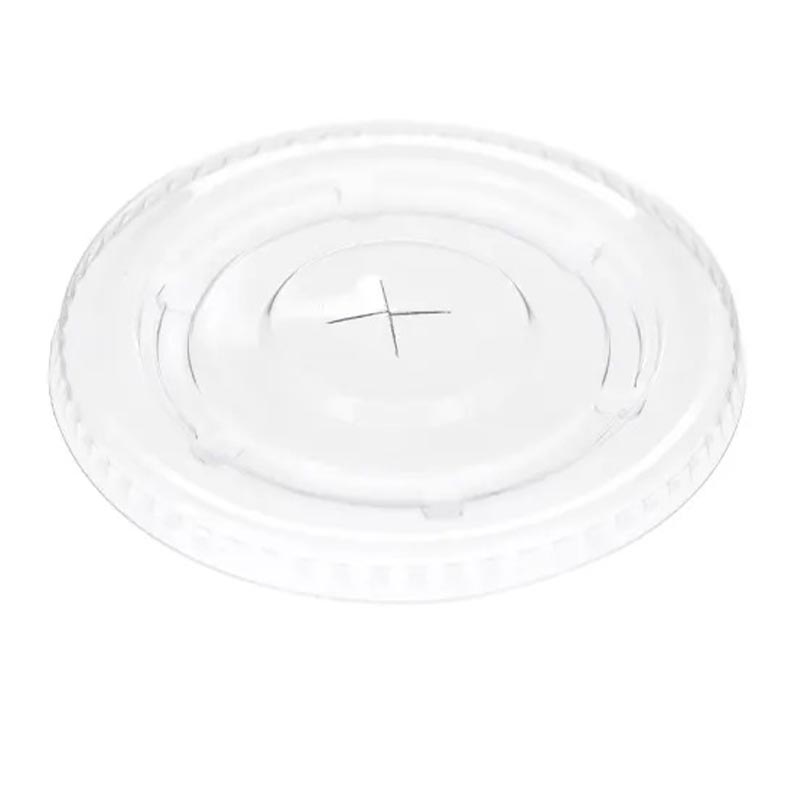 Rubikap Tek Kullanımlık Düz Pet Kapak, 95 mm — Rubikap
