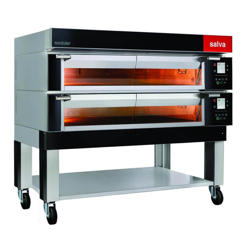 Salva EM Serisi Bakery Fırın Alt ve Üst Modül, 131x108x31 cm — Salva