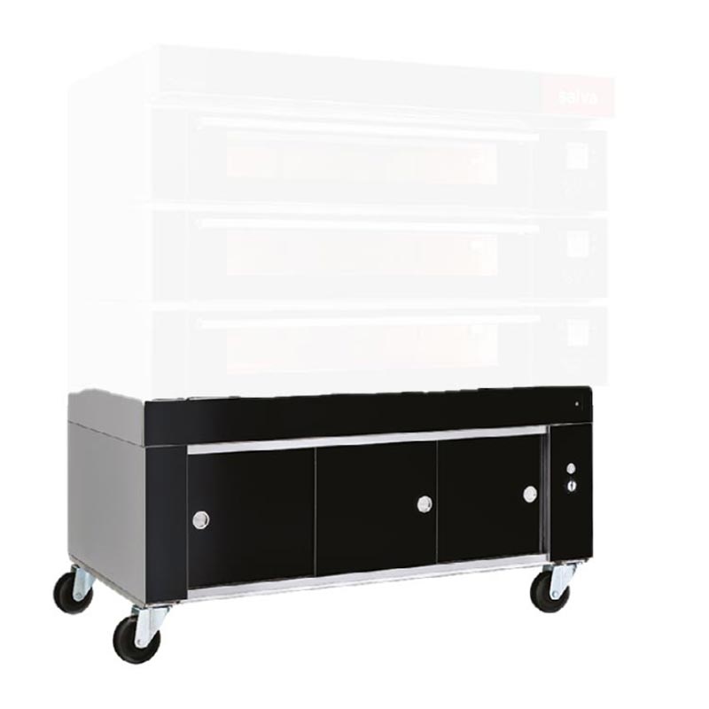 Salva EMD Serisi Bakery Tekerlekli Mayalama Kabini, 111x112x70 cm — Salva