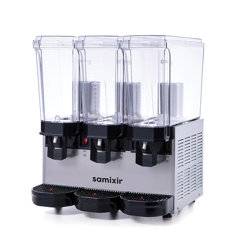 Samixir 60.SSSI Klasik Triple Soğuk İçecek Dispenseri, 20+20+20 L, Fıskiyeli, Inox — Samixir — Görsel 2