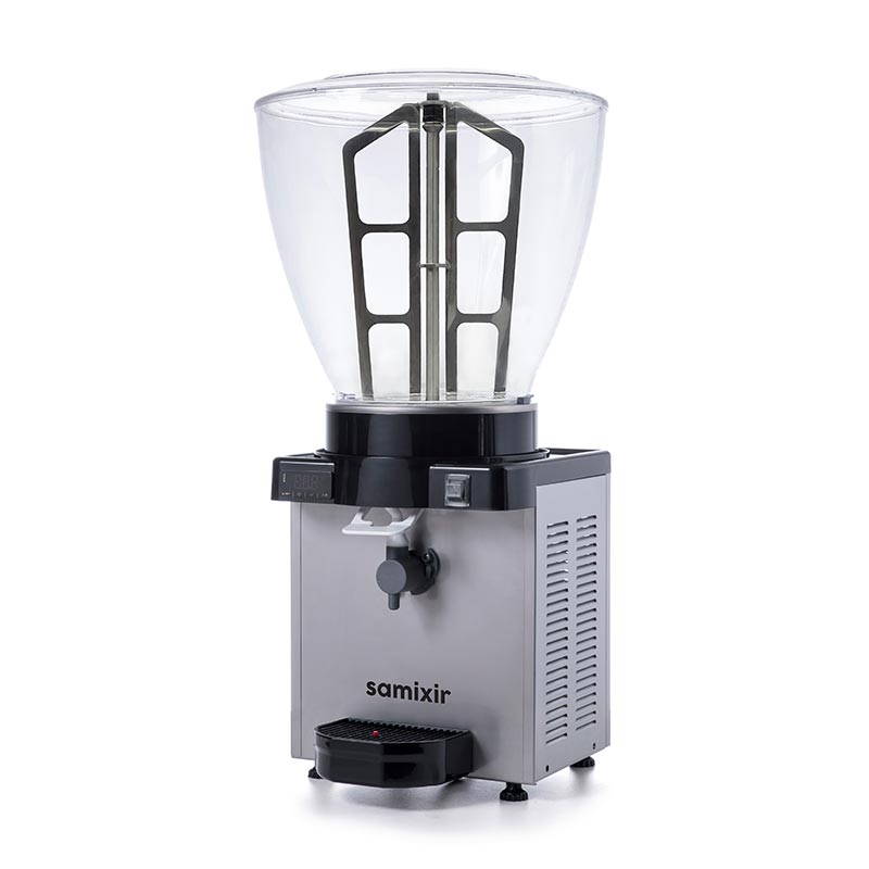 Samixir KAM40 Panaromik Dijital Köpüklü Ayran Dispenseri, 40 L, Inox — Samixir — Görsel 2