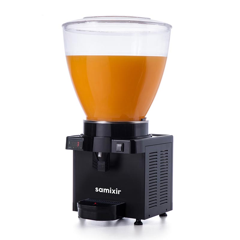 Samixir M40 Panaromik Dijital Soğuk İçecek Dispenseri, 40 L, Siyah — Samixir