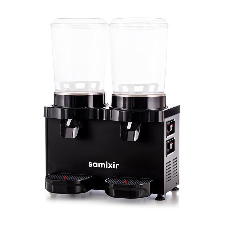 Samixir MM20 Panaromik Twin Soğuk İçecek Dispenseri, 10 L+10 L, Siyah — Samixir — Görsel 2