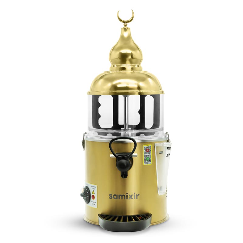 Samixir SC.05 Sıcak Çikolata ve Sahlep Makinesi, 5 L, Gold — Samixir — Görsel 2