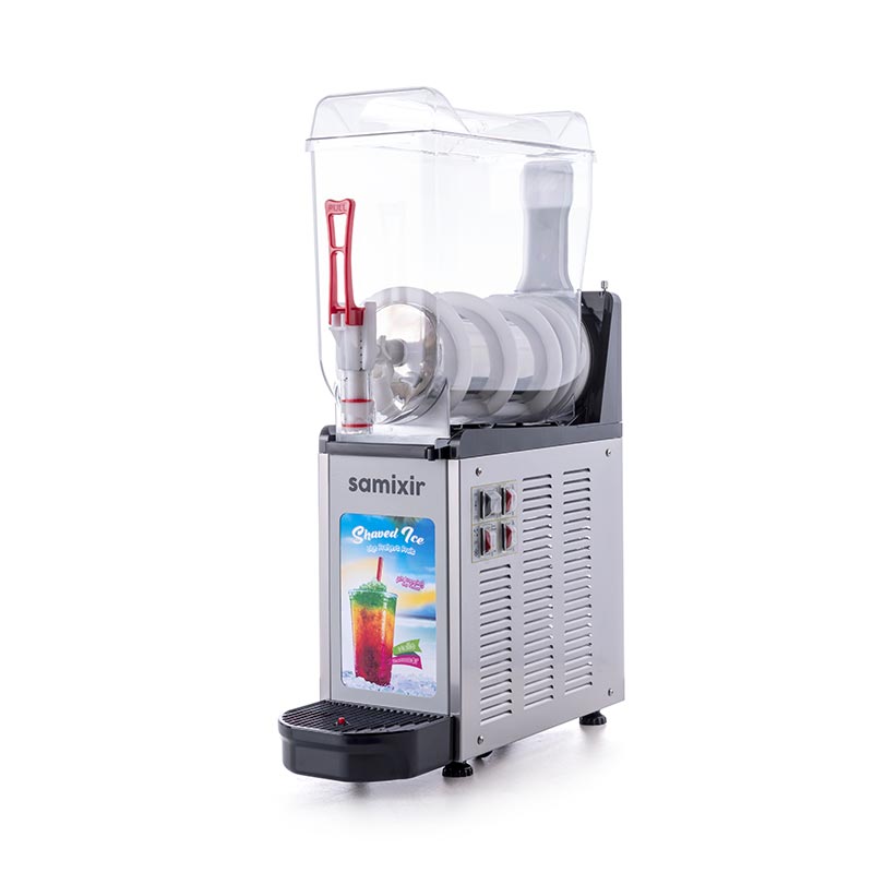 Samixir SLUSH12 Allure Ice Slush Granita Milkshake ve Soğuk Meyve Suyu Dispenseri, 12 L, Inox — Samixir — Görsel 2
