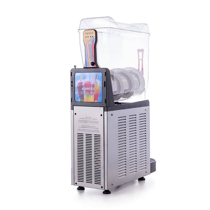 Samixir SLUSH12 Allure Ice Slush Granita Milkshake ve Soğuk Meyve Suyu Dispenseri, 12 L, Inox — Samixir — Görsel 3