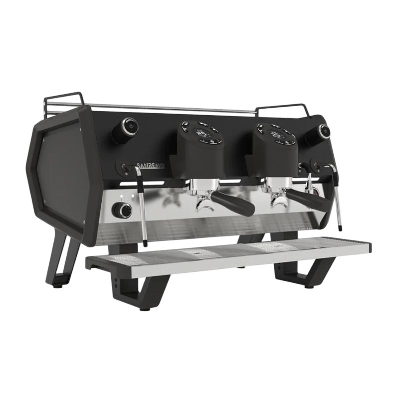 Sanremo D8 Pro Tam Otomatik Espresso Kahve Makinesi, 2 Gruplu, Siyah