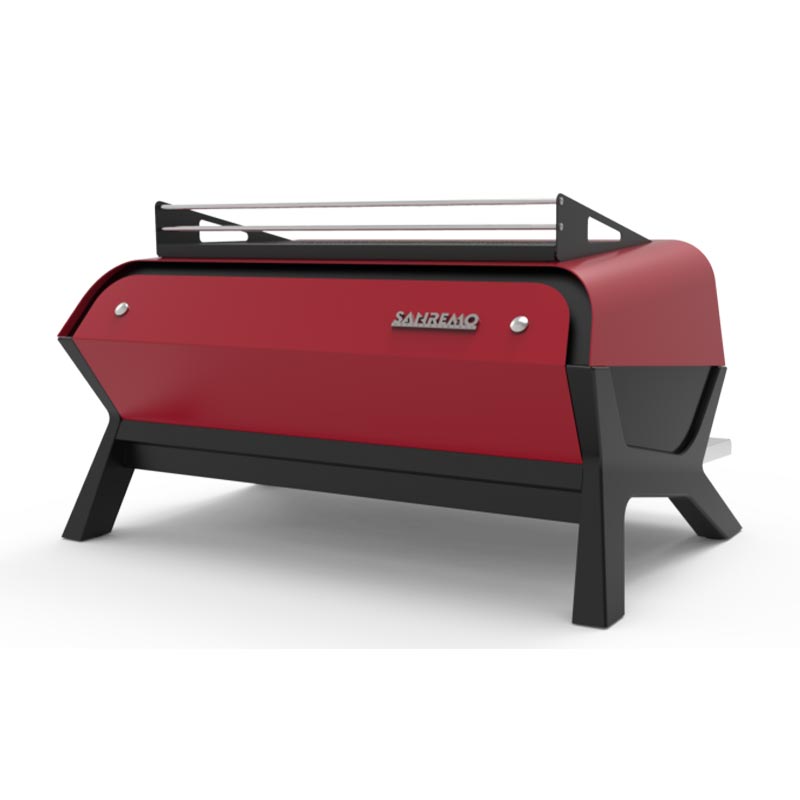 Sanremo F18 SB Tam Otomatik Espresso Kahve Makinesi, 2 Gruplu, Kırmızı — Sanremo — Görsel 3