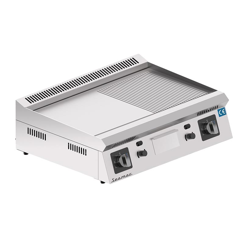 Seamac GPY100 Özel Seri Yarı Oluklu Sac Izgara, 100 cm, Gazlı — Seamac