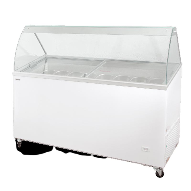 Şenocak D500 8 Gözlü Dondurma Reyonu, 155x63x125 cm — Şenocak — Görsel 2