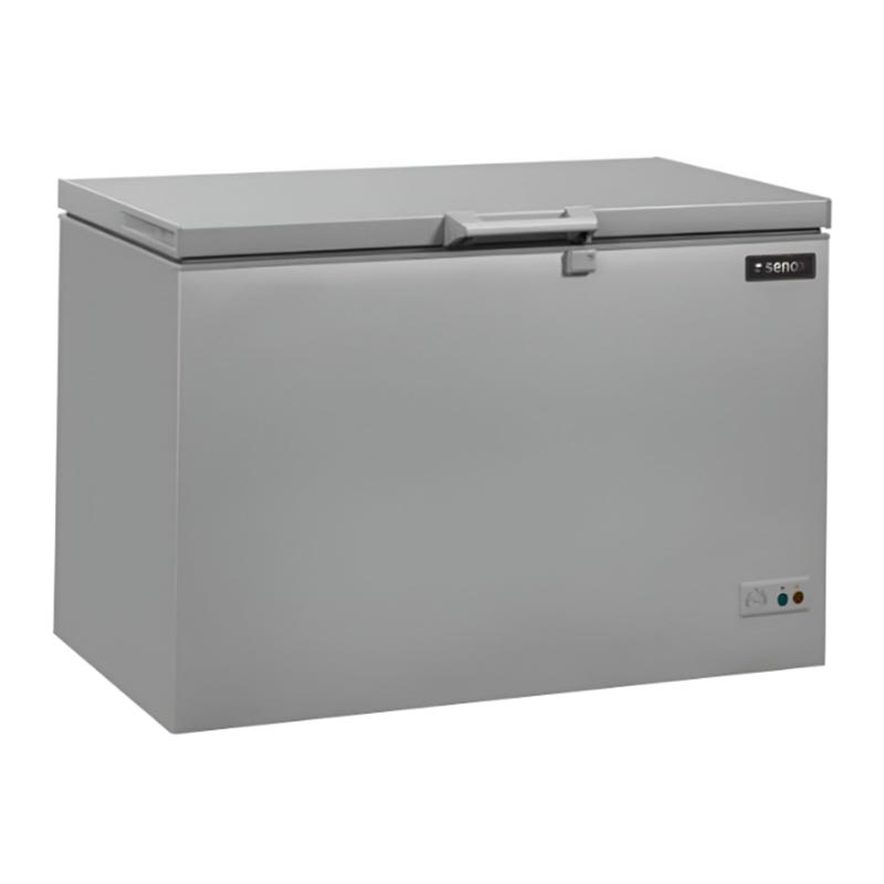 Senox DF 600 Blok Kapaklı Sandik Tipi Derin Dondurucu, 600 L, Krom — Senox