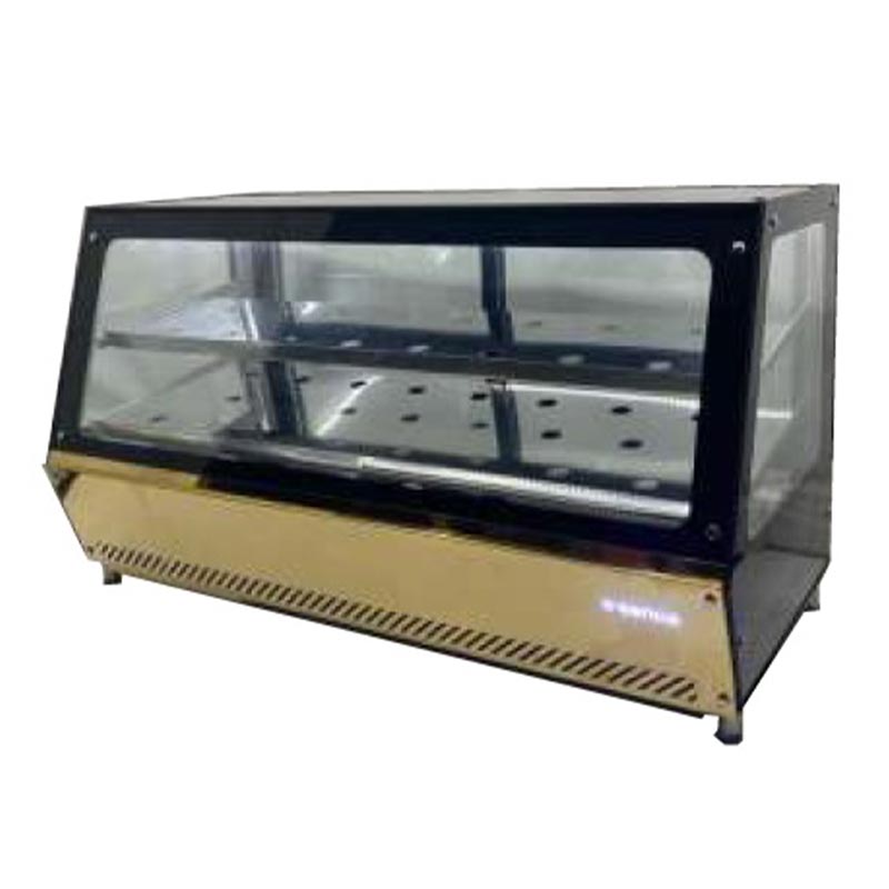 Senox Set Üstü Sıcak Teşhir Dolabı, Dik Camlı, 90 L — Senox