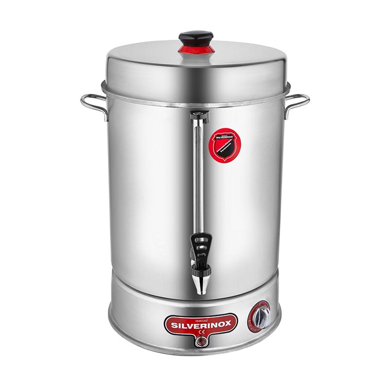 SilverInox 2043 Filtre Kahve Makinesi, 120 Bardak Kapasiteli, 8 L — SilverInox