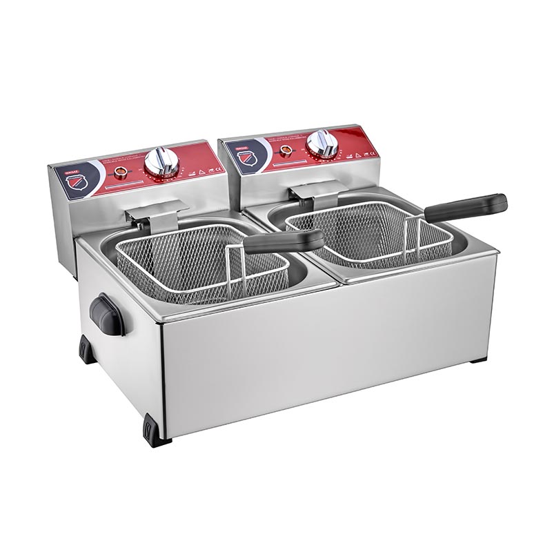 SilverInox 2143 Fritöz, 5+5 L, Elektrikli — SilverInox — Görsel 2