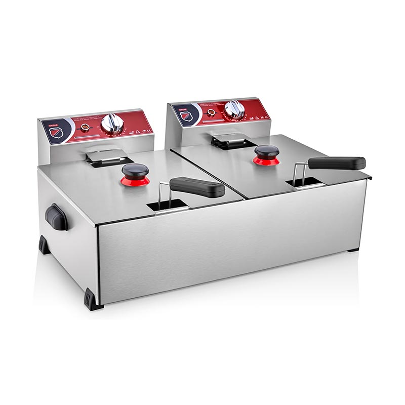 SilverInox 2701 Fritöz, 8+8 L, Elektrikli — SilverInox — Görsel 2