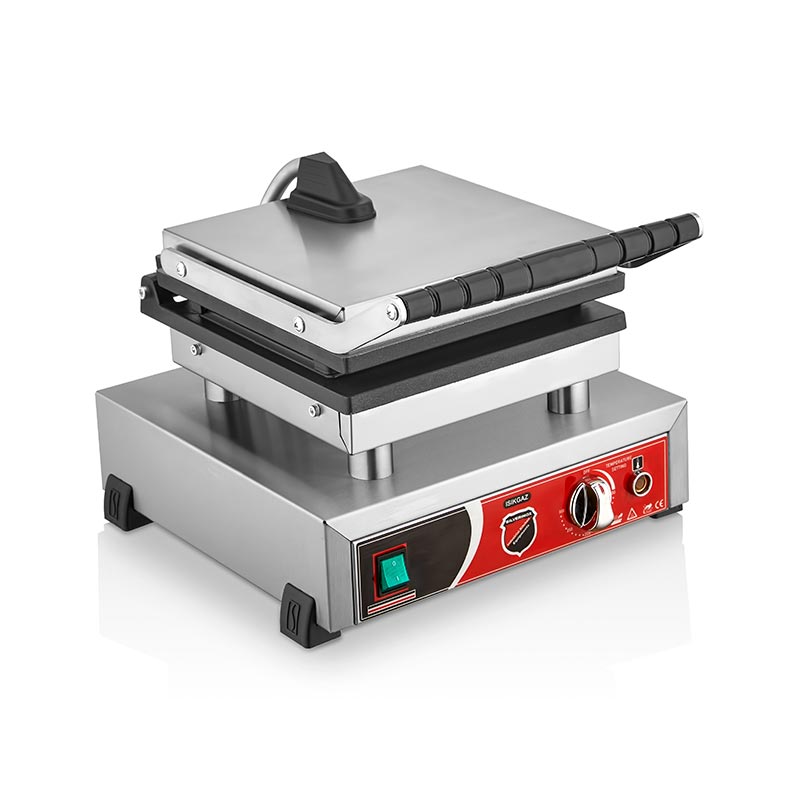 SilverInox B10 Yuvarlak Bubble Waffle Makinesi, Tekli, Kapaklı, Elektrikli — SilverInox — Görsel 2