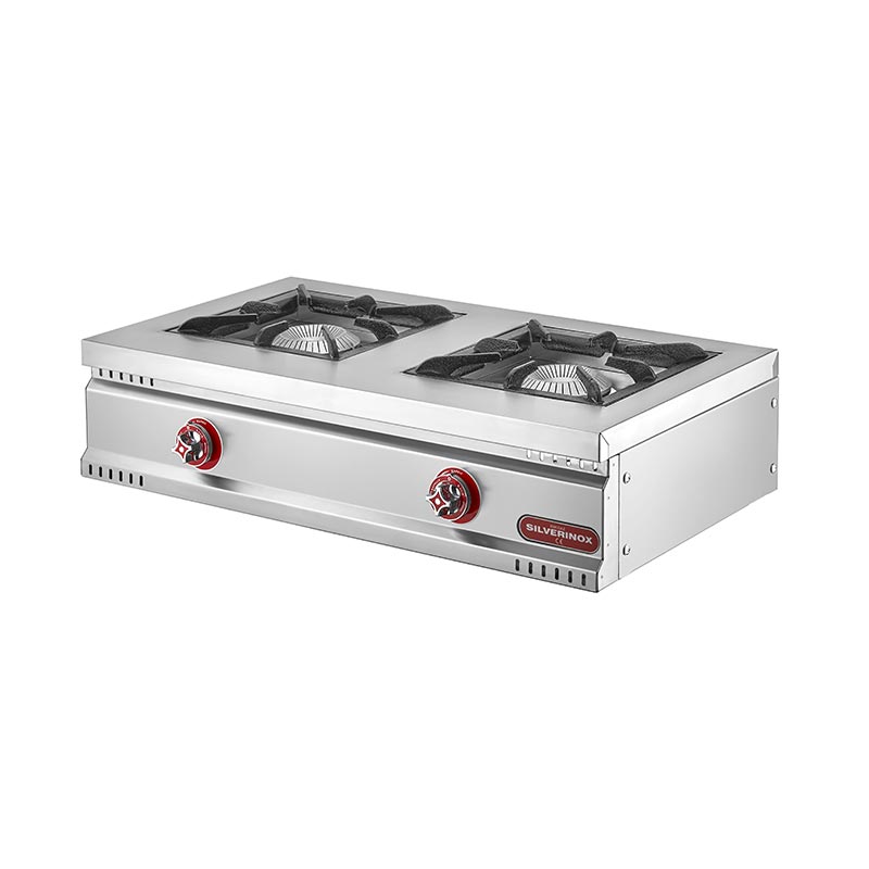 SilverInox MD-2D Set Üstü Midi Ocak, 90x60x25 cm, Doğalgazlı — SilverInox