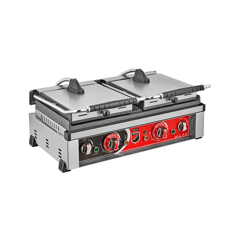 SilverInox SS-20DH Style Çift Kapaklı Hamburger Makinesi, 20 Dilim, Elektrikli — SilverInox — Görsel 2